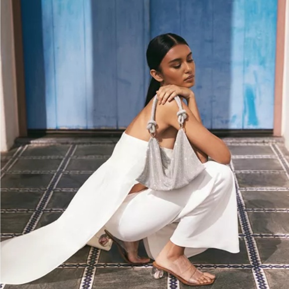 Cult Gaia HERA MINI RHINESTONE SHOULDER BAG - Picture 3 of 7